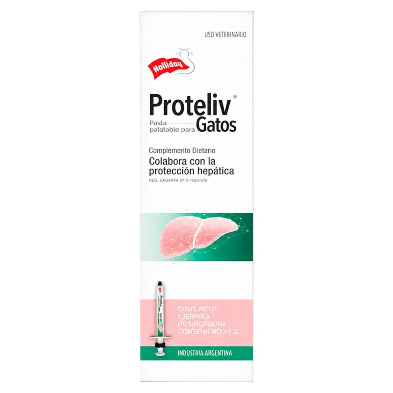 Holliday Proteliv para gatos 7 gr.