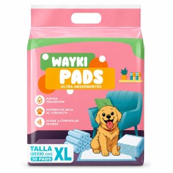 Pañales de Piso para Perros Wayki Pads – XL