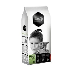 Amity Premium Pollo y Arroz para Gatitos 1.5Kg Amity - 1