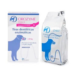 Orozyme Tiras Dentrificadas Razas Grandes X 7 Tiras Ecuphar - 1
