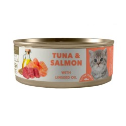 Amity Atún y Salmón para Gatitos Lata 80gr Amity - 1