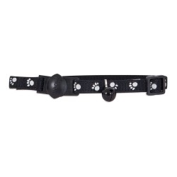 Petmate Collar Ajustable Negro con Pata Reflectiva PETMATE - 1