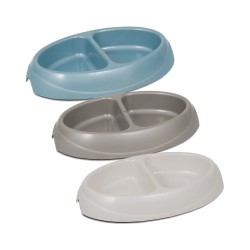 Petmate Plato Doble Ultra Ligero Pequeño 1 Taza PETMATE - 1