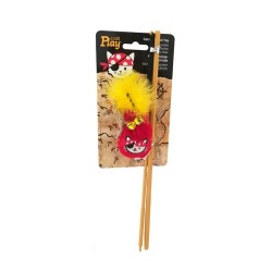 JUGUETE PARA GATO CAT IT PLAY PIRATES VARITA FLEXIBLE BOLSA DE ORO C/CATNIP CAT IT - 2