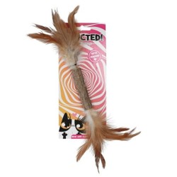 Addicted! Palo De Juguete Para Gatos  Con Oruga Y Plumas ADDICTED - 1