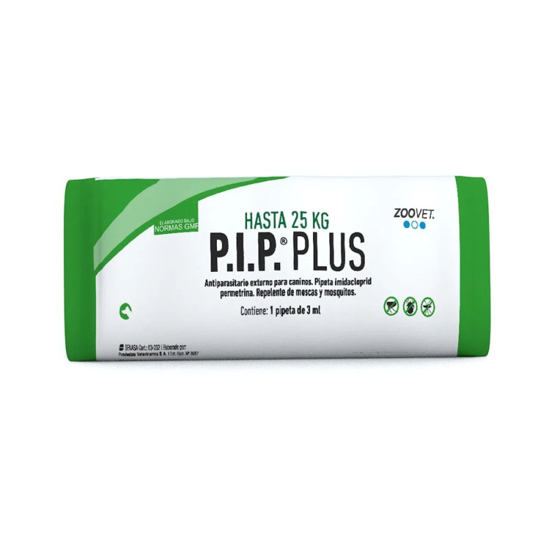 Antipulgas P.I.P. Plus para perros de 10 a 25kg P.I.P. PLUS - 1