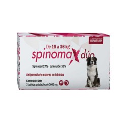 Antiparasitario Externo Spinomax Duo 18 a 36kg SPINOMAX DUO - 1