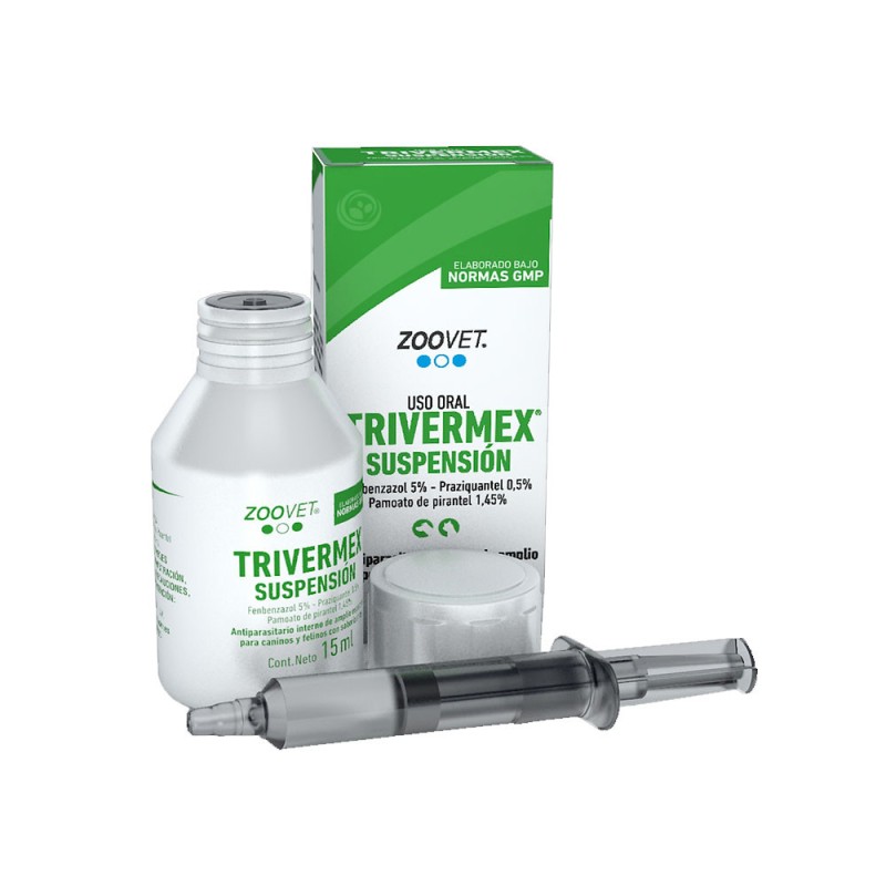 Zoovet Trivermex Suspensión 15 Ml ZOOVET - 1