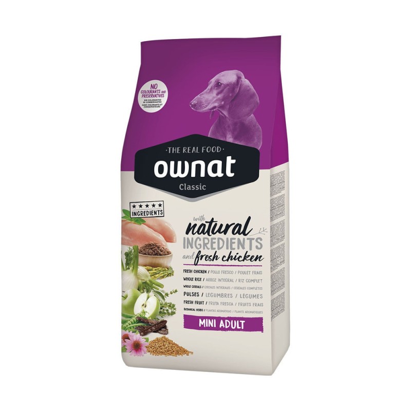 Ownat Classic Para Perros Mini Adulto 1.5kg Ownat - 1