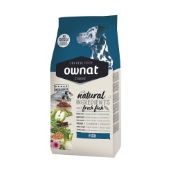 Ownat Classic para perros Sabor Pescado 4Kg Ownat - 1
