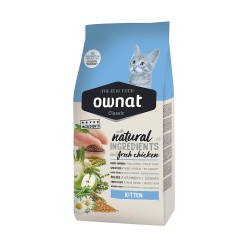Ownat Classic para Gatitos sabor Pollo 4Kg Ownat - 1