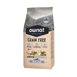 Ownat Just Libre de Granos Adulto Sabor Cordero 3Kg Ownat - 1