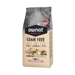 Ownat Just Libre de Granos Gato Adulto Sabor Pollo 1Kg Ownat - 1