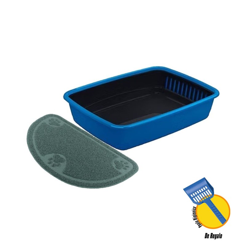 Ferplast Litter Ariel 10 + Alfombra Para Gatos + Pala Higiénica Ferplast - 1