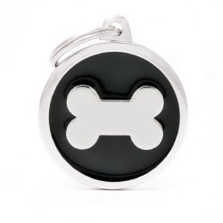 My Family Black Big Circle Bone My Family - 2
