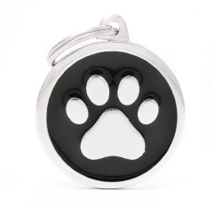 My Family Black Big Circle Paw My Family - 1