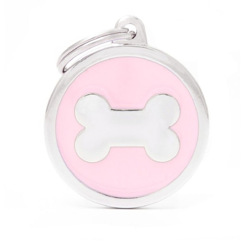 My Family Pink Big Circle Bone My Family - 2