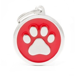 My Family Red Big Circle Paw My Family - 2