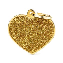 My Family Big Heart Glitter Gold My Family - 2