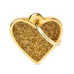 My Family Small Heart Glitter Gold My Family - 2