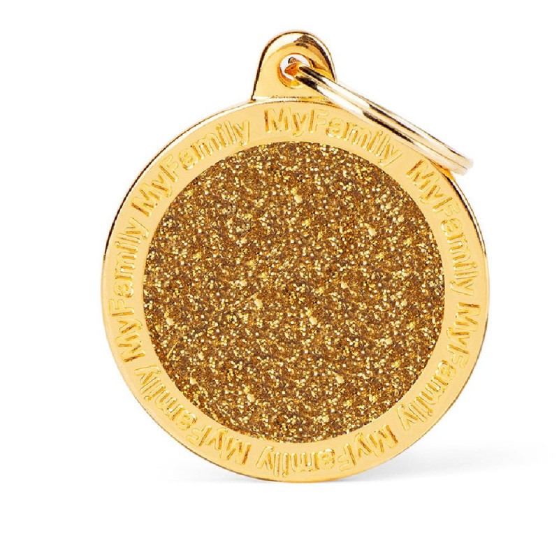 My Family Big Circle Glitter Gold My Family - 2