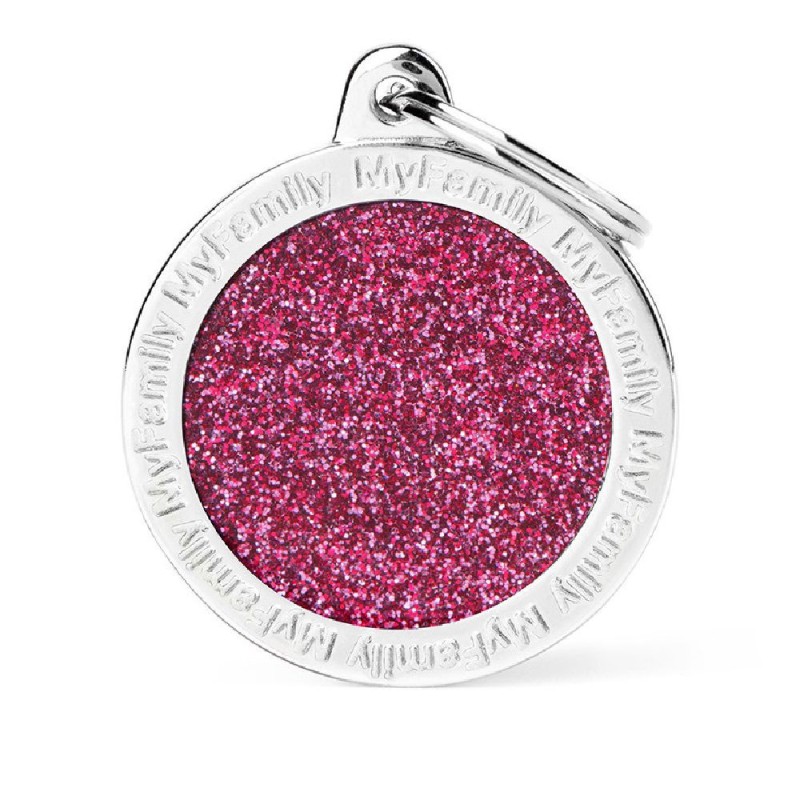 My Family Big Circle Glitter Pink My Family - 2