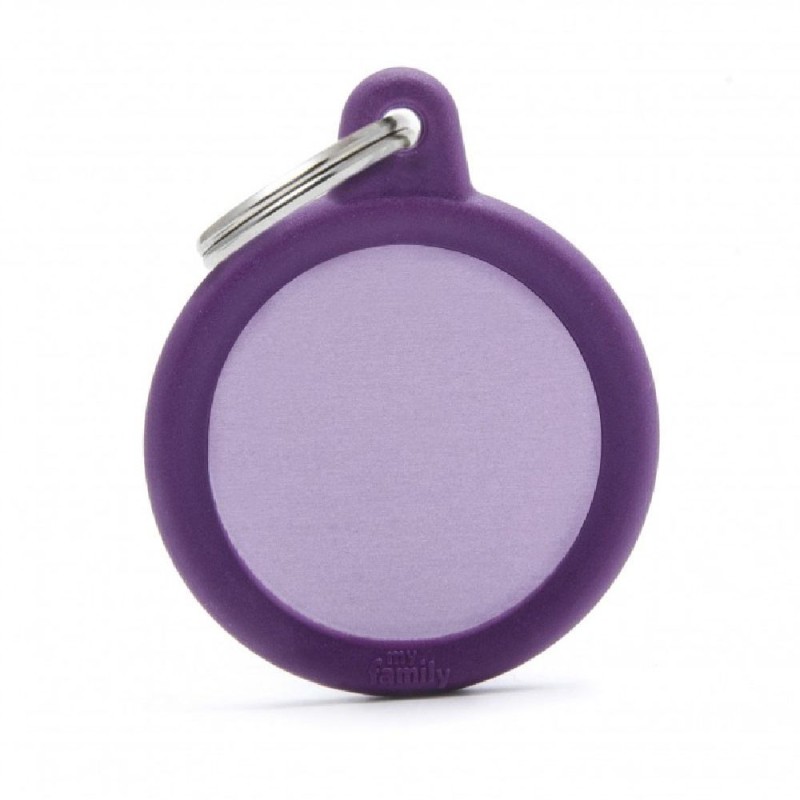 My Family Aluminio Purple Circle Whit Purple Rubber My Family - 1