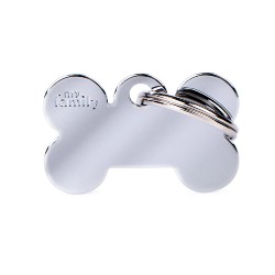 My Family Small Bone Chromed Brass My Family - 2
