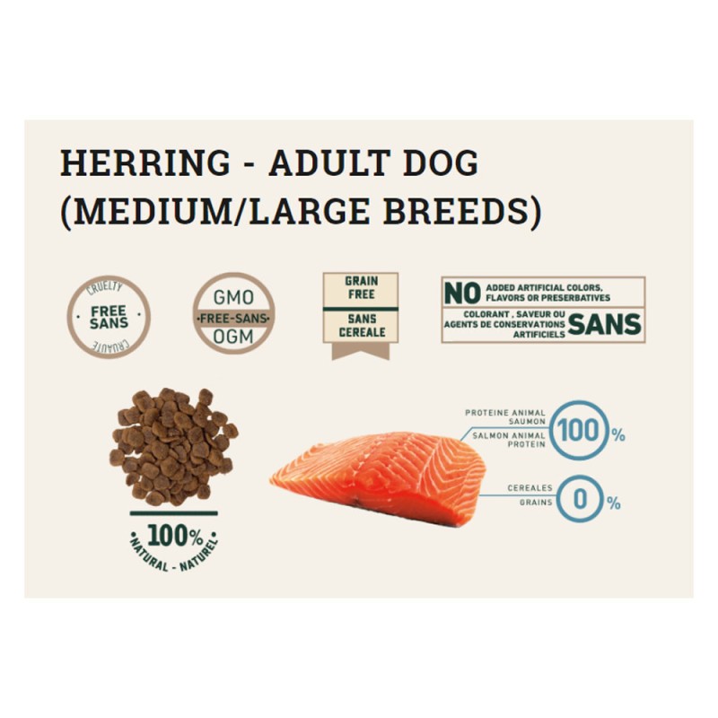 Alimento Bravery Herring Adulto Razas Medianas/Grandes 12Kg Bravery - 2
