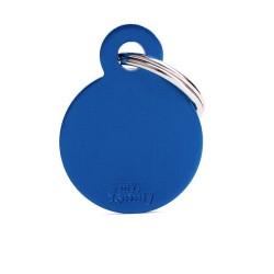 My Family Small Round Aluminum Blue My Family - 2