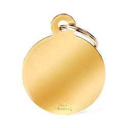 My Family Big Round Golden Brass My Family - 1