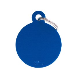 My Family Big Round Aluminum Blue My Family - 1