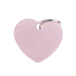 My Family Big Heart Aluminum Pink My Family - 2