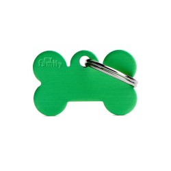 My Family  Small Bone Aluminum Green My Family - 1