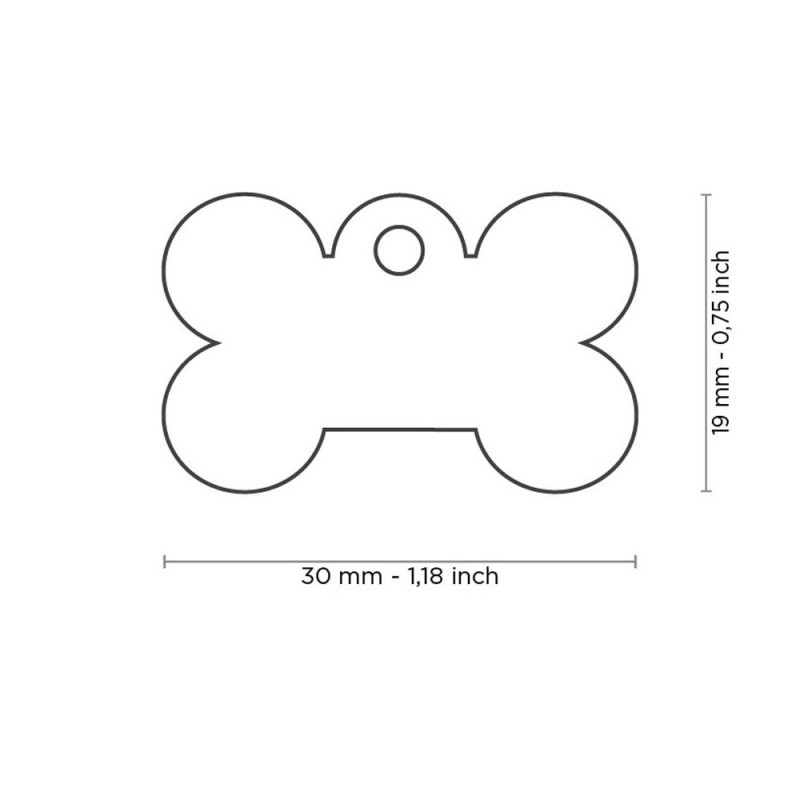 My Family Small Bone Aluminum Grey My Family - 2