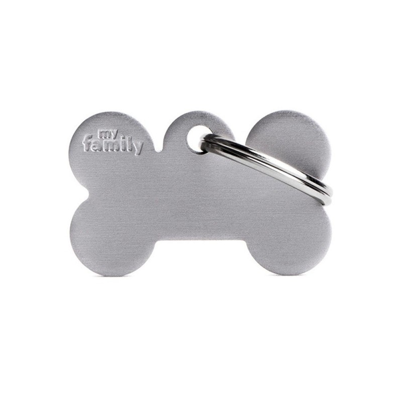 My Family Small Bone Aluminum Grey My Family - 1