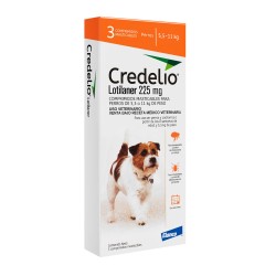 Credelio 225mg para perros 5.5 a 11kg x 3 Tab CREDELIO - 1