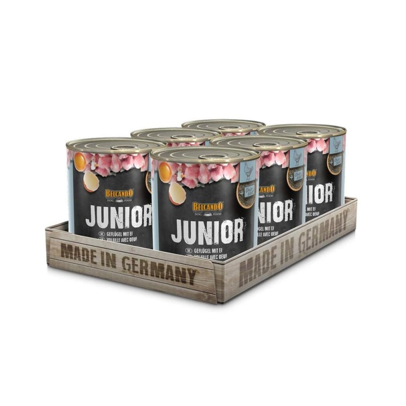 Belcando Junior Ave y Huevo Lata 800gr x 6und Belcando - 1