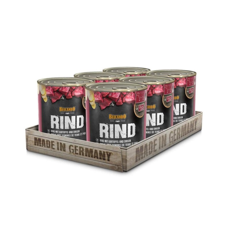 Belcando Ternera con Patata y guisantes Lata 800gr x 6und Belcando - 1