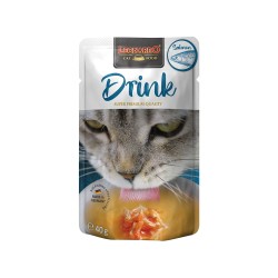 Leonardo Drink para Gatos Adultos Sabor Salmón 40gr Leonardo - 2