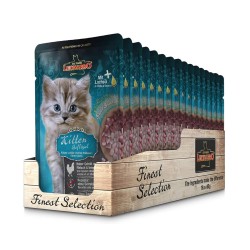 Leonardo para Gatitos Sabor Ave de corral Sobre 85gr x 16und Leonardo - 1
