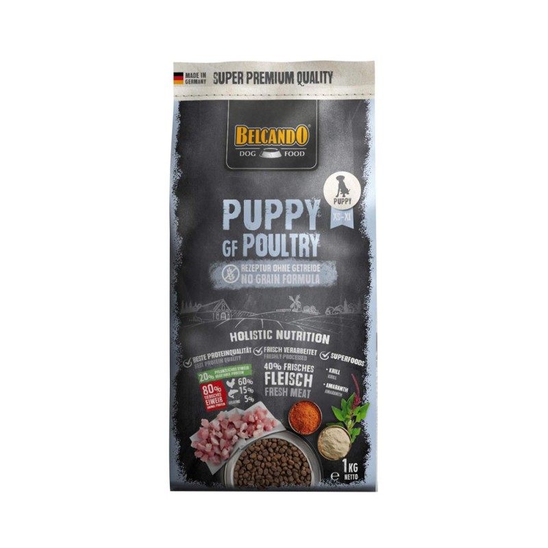 Belcando para Cachorros Libre de Granos Poultry 1 Kg Belcando - 1