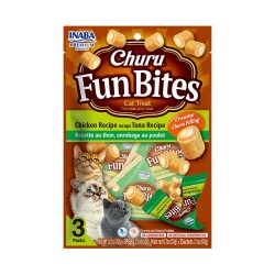 Snack Churu Fun Bites Pollo y Atún para Gatos en Patmo Pet