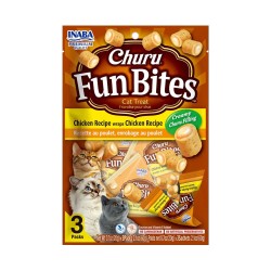 Snack Churu Fun Bites Sabor Pollo para Gatos en Patmo Pet