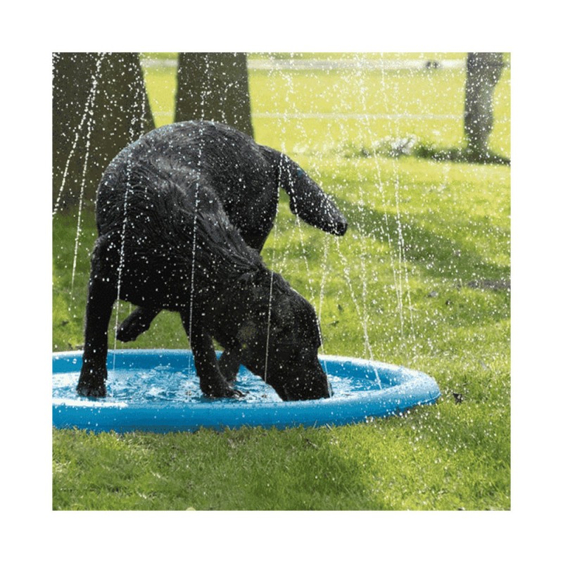 Piscina Tapete para perros con Aspersor agua Coolpets Splash