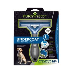 Furminator Undercoat Cepillo Deslanador para Perros Grandes Pelo Corto