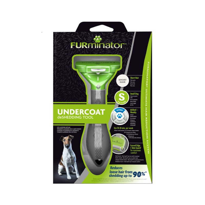 Furminator Cepillo Deslanador Perros Pequeños Pelo Corto
