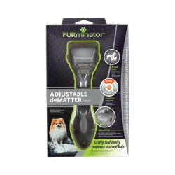 Furminator Dematting Tool Removedor Nudos Ajustable para Perro y Gato