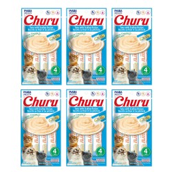 Churu Snack Húmedo de Atún con Ostiones para Gatos Pack x6 | Patmo Pet