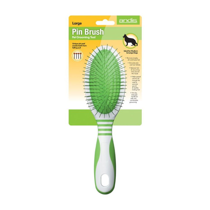 Andis 65720 Cepillo Grooming Punta de Alfiler Grande para Mascotas